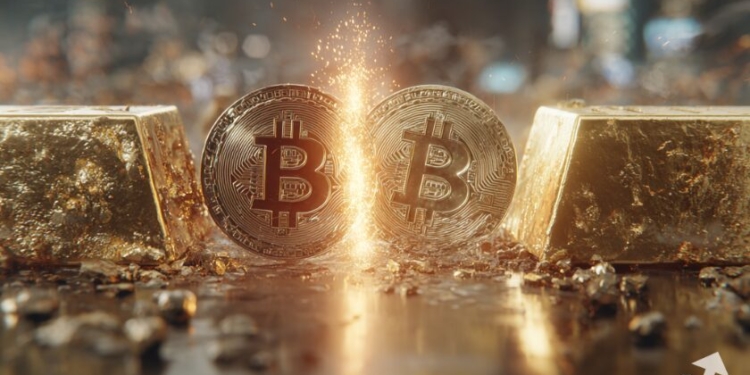 El oro brilla en tiempos de crisis: ¿están las criptomonedas en declive?