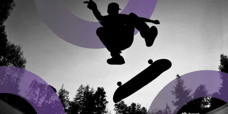 Un proyecto cripto premiará con $28,000 en memecoins al que rompa el récord mundial de kickflips en skateboarding.