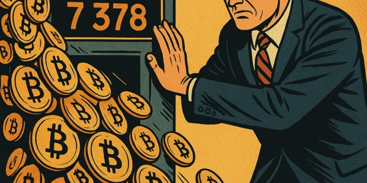 La sorprendente caída en las compras de Bitcoin: ¿qué ha llevado a Strategy a reducir de 31,466 a 7,378 al mes?