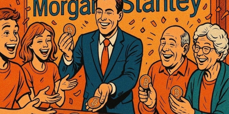 Morgan Stanley abre la puerta a los ETF de Bitcoin y desafía lo establecido