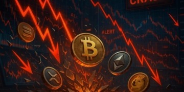 El colapso de las criptomonedas: Bitcoin y Ethereum arrastran al mercado a una pérdida de 560.000 millones de dólares tras la llegada de nuevas tarifas.