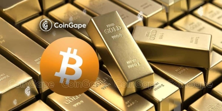 El Bitcoin podría ceder terreno frente al oro: ¿se avecina una caída?