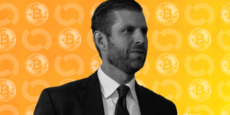 La familia Trump acumula más de 1.000 millones en criptomonedas, revela Eric Trump 1 La familia Trump acumula más de 1.000 millones en criptomonedas, revela Eric Trump