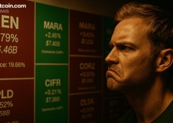 La minería de Bitcoin y las empresas de tesorería enfrentan desafíos en medio de la caída del 4.6% de BTC esta semana.