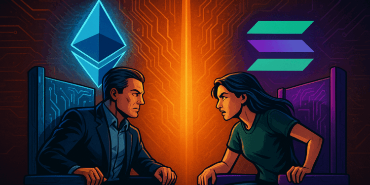 Ethereum en la cima: ¿Puede el auge de desarrolladores de Solana alterar el orden en el mundo blockchain?