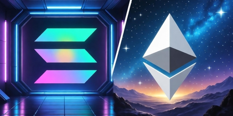 La caída de Amazon provoca el colapso de la base, pero Solana y Ethereum se mantienen firmes.