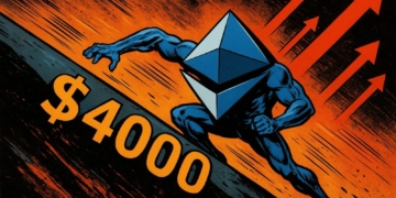Ethereum en la cuerda floja: ¿peligran los $4,000 por el éxodo de ETF y una posible caída?
