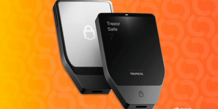 Trezor presenta su innovadora billetera «Safe 7» para hacer frente a los desafíos de la era cuántica.