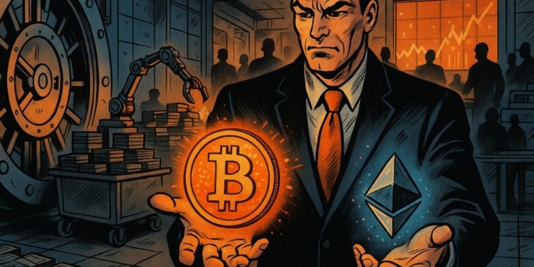 JPMorgan da un paso audaz: acepta Bitcoin y Ethereum como aval para préstamos.