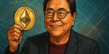 Robert Kiyosaki compara la compra de Ethereum ahora con haber invertido en Bitcoin a 4.000 dólares