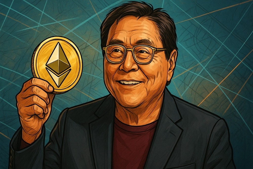 Robert Kiyosaki compara la compra de Ethereum ahora con haber invertido en Bitcoin a 4.000 dólares 1 Robert Kiyosaki compara la compra de Ethereum ahora con haber invertido en Bitcoin a 4.000 dólares