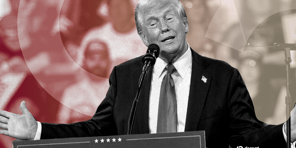 La Memecoin TRUMP se dispara un 46% en solo una semana y ya supera los 1.670 millones de capitalización. 1 La Memecoin TRUMP se dispara un 46% en solo una semana y ya supera los 1.670 millones de capitalización.