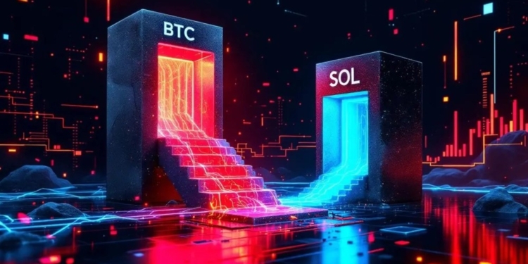 Los ETF de Bitcoin y Ethereum pierden inversión, mientras Solana sorprende con su crecimiento.