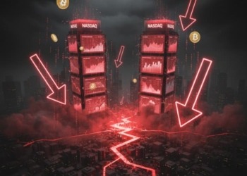 Las acciones de Nasdaq y S&P 500 siguen cayendo: ¿Puede el repunte de Bitcoin sobrepasar los 100.000 dólares y salvar a Coinbase y MicroStrategy? 4 Las acciones de Nasdaq y S&P 500 siguen cayendo: ¿Puede el repunte de Bitcoin sobrepasar los 100.000 dólares y salvar a Coinbase y MicroStrategy?