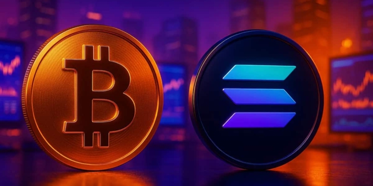 El sorprendente giro del mercado: los ETF de Bitcoin pierden 577 millones mientras Solana atrae 14 millones en inversiones. 1 El sorprendente giro del mercado: los ETF de Bitcoin pierden 577 millones mientras Solana atrae 14 millones en inversiones.