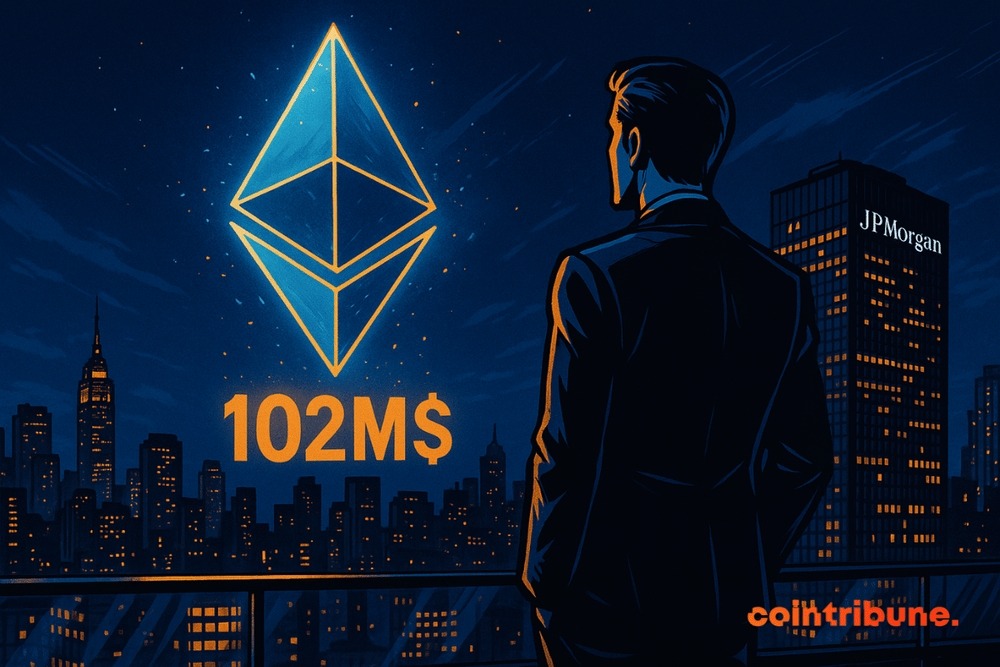 JPMorgan apuesta fuerte por Ethereum con una inversión estratégica de 102 millones de dólares 1 JPMorgan apuesta fuerte por Ethereum con una inversión estratégica de 102 millones de dólares