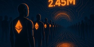 Las colas de Ethereum se desbordan: 2,45 millones de ETH esperando salir