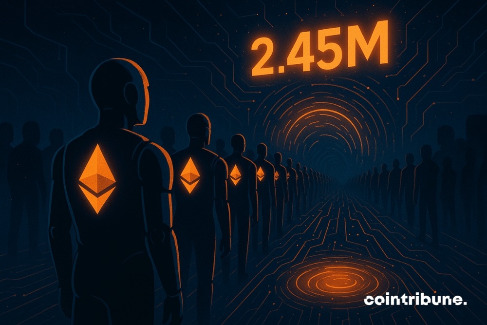 Las colas de Ethereum se desbordan: 2,45 millones de ETH esperando salir 1 Las colas de Ethereum se desbordan: 2,45 millones de ETH esperando salir