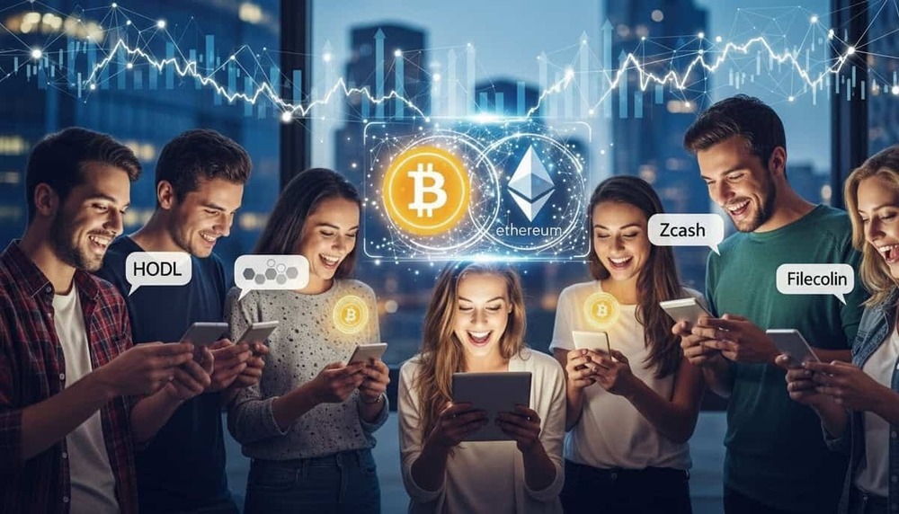 Cinco altcoins que están robando el protagonismo frente a Bitcoin y Ethereum en el interés social actual 1 Cinco altcoins que están robando el protagonismo frente a Bitcoin y Ethereum en el interés social actual