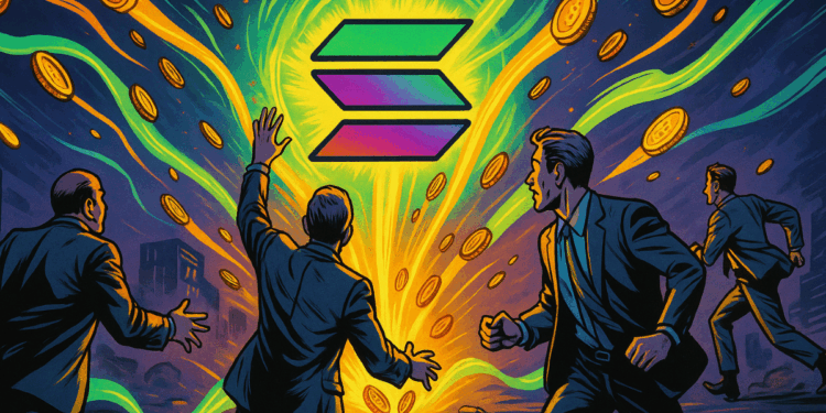 Solana despunta en el mercado de ETF cripto con un flujo de inversiones sin precedentes.
