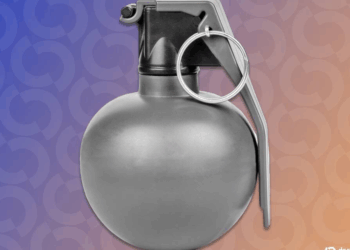 Un ruso desata el caos en un atraco a criptomonedas con granadas de Airsoft