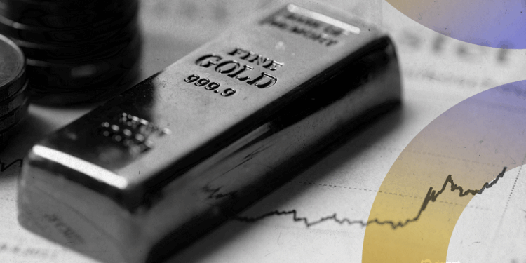El Oro Aumenta Su Valor al Mismo Tiempo que Bitcoin y las Criptomonedas Retroceden