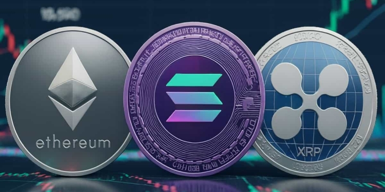 Solana y Ethereum arrebatan el trono a XRP tras una semana de locura en el mercado de criptomonedas.