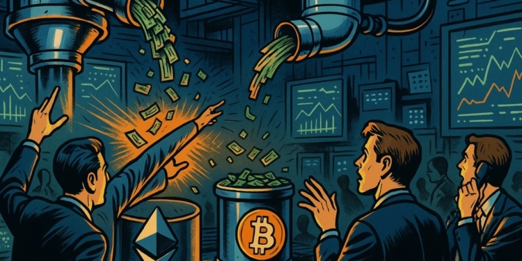 Ethereum desbanca a Bitcoin al atraer tres veces más inversión en el último año