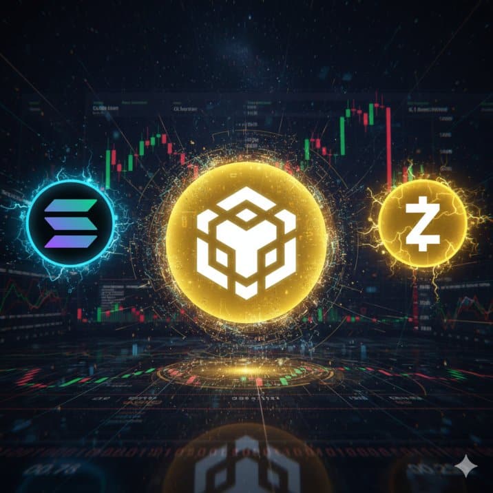 Las criptomonedas en tiempo real: descubre el futuro de BNB, Solana y Zcash hoy mismo 1 Las criptomonedas en tiempo real: descubre el futuro de BNB, Solana y Zcash hoy mismo