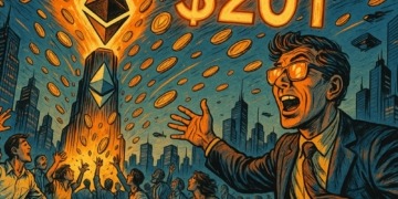 Ethereum podría tocar los 20 billones de dólares en 2035, según un audaz análisis financiero.