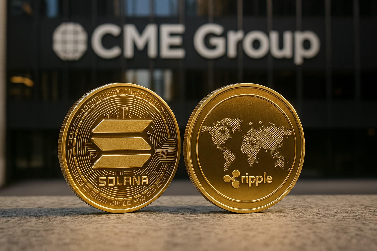 CME Group revoluciona el mercado cripto al lanzar futuros al contado de XRP y Solana 1 CME Group revoluciona el mercado cripto al lanzar futuros al contado de XRP y Solana