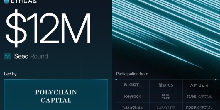 ETHGas lanza un innovador mercado de futuros para el blockspace de Ethereum respaldado por 800 millones de dólares y una sólida financiación de 12 millones de dólares liderada por Polychain Capital