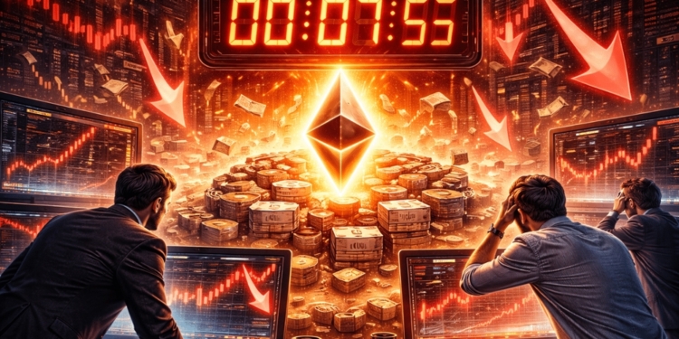 Seis mil millones de dólares en riesgo: ¿Veremos a Ethereum desplomarse por debajo de los 3,100 dólares?