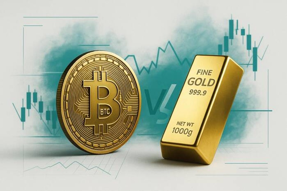 El oro conquista a las criptomonedas: la inestabilidad de Bitcoin enciende las alarmas geopolíticas.