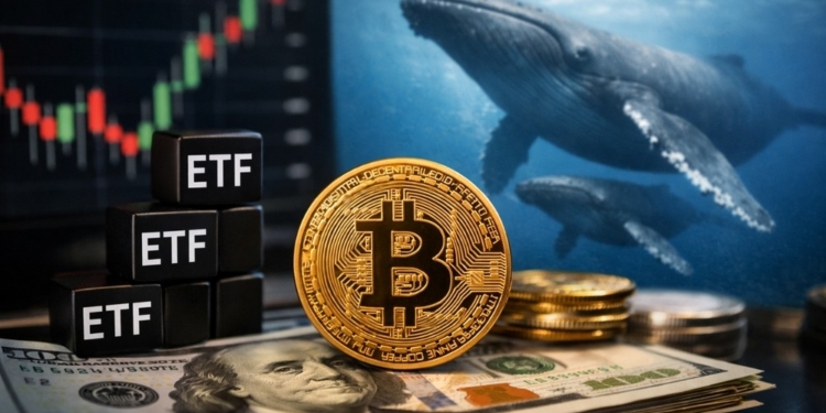 La sorprendente estrategia de las ballenas mientras los ETF de Bitcoin se estancan