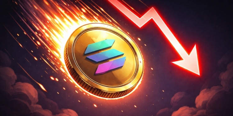El token de Solana sufre una caída inesperada tras un contundente rechazo en los $145
