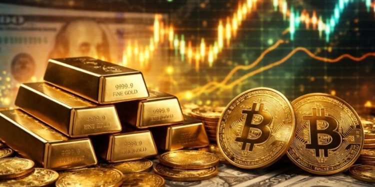 La batalla entre el oro y Bitcoin en medio del caos político estadounidense