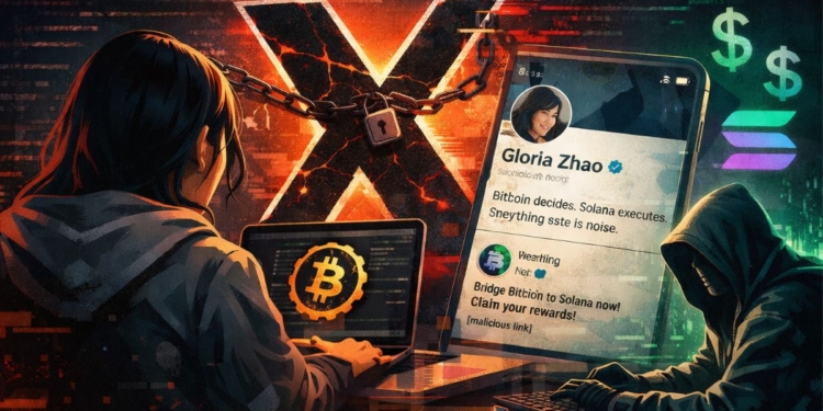 La cuenta de X de la desarrolladora líder de Bitcoin Core es víctima de un hackeo inesperado 1 La cuenta de X de la desarrolladora líder de Bitcoin Core es víctima de un hackeo inesperado