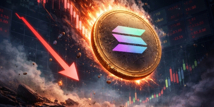 El desplome del mercado cripto lleva a Solana a tocar fondo nuevamente