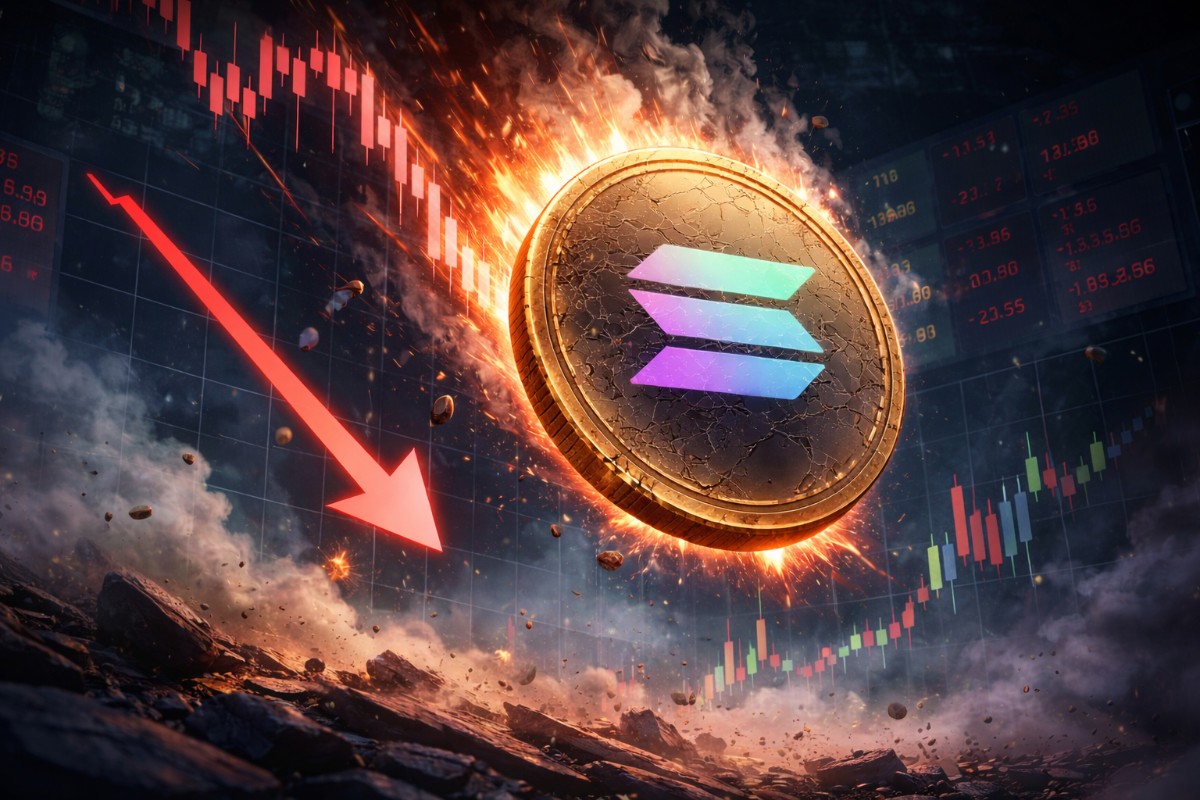 El desplome del mercado cripto lleva a Solana a tocar fondo nuevamente 1 El desplome del mercado cripto lleva a Solana a tocar fondo nuevamente