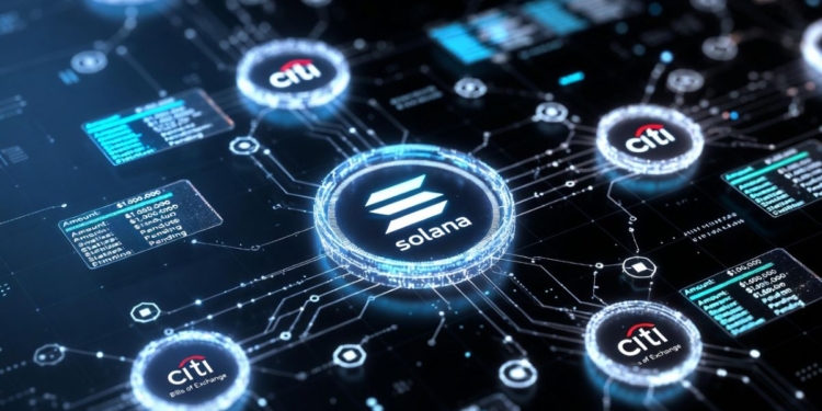 Citi apuesta por Solana para revolucionar la tokenización de letras de cambio