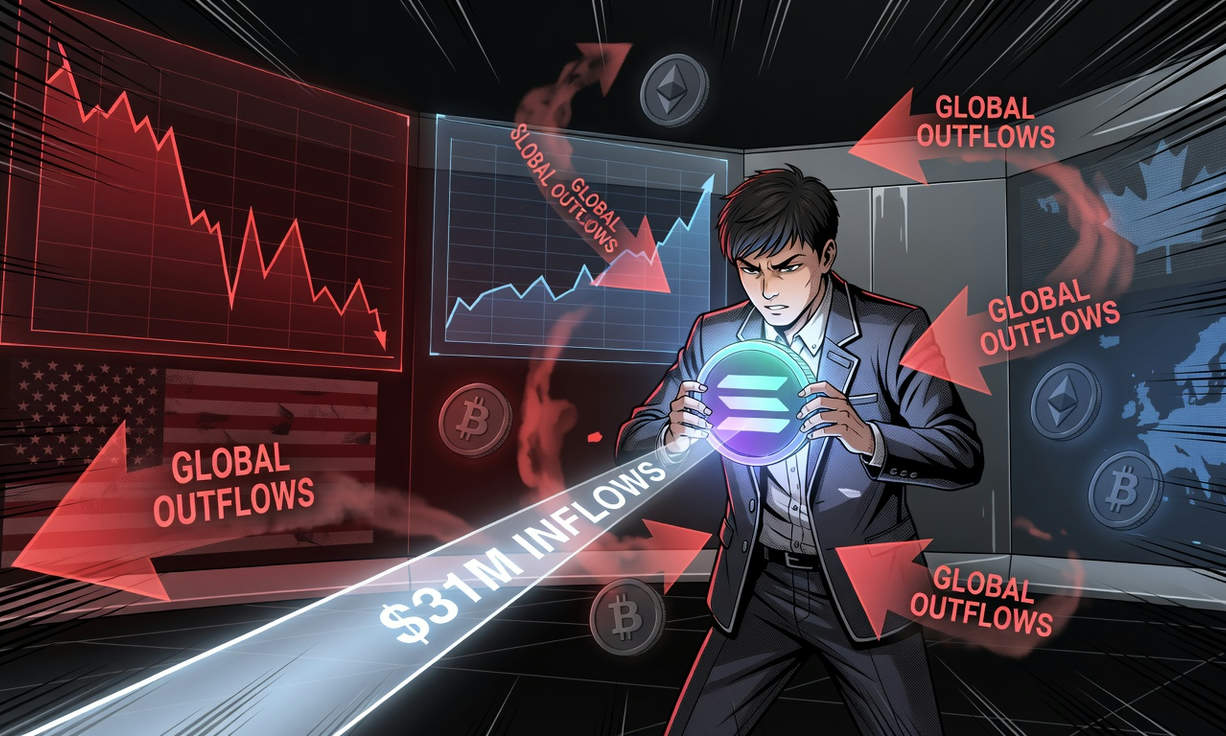 Solana desafía las tendencias del mercado: fondos recaudan 31 millones de dólares mientras el sector cripto se desangra con pérdidas de 173 millones. 1 Solana desafía las tendencias del mercado: fondos recaudan 31 millones de dólares mientras el sector cripto se desangra con pérdidas de 173 millones.