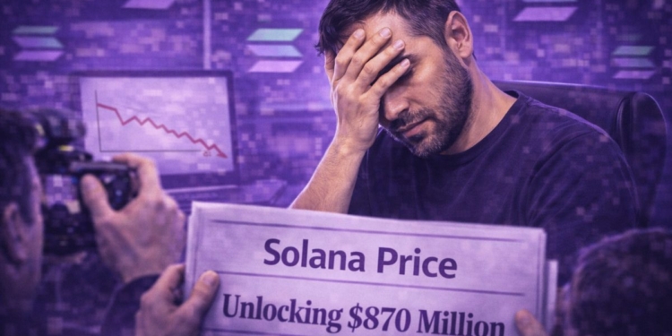 Solana al borde de un desbloqueo millonario: 870 millones de dólares de SOL que podrían sacudir su precio