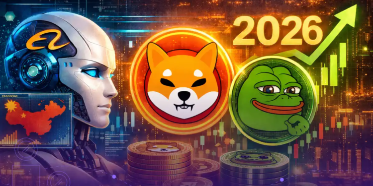 La inteligencia artificial china que anticipa un auge descomunal para Shiba Inu y PEPE en 2026