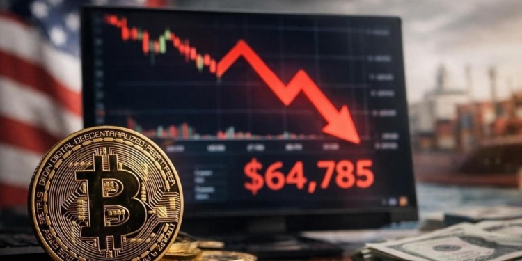 Bitcoin se hunde bajo los 65.000 dólares: ¿qué oculta la nueva incertidumbre arancelaria?
