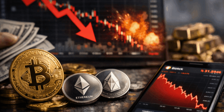 El desplome de Bitcoin por debajo de los 65.000 USD: ¿qué hay detrás de la presión en los ETF y las ventas de ballenas?