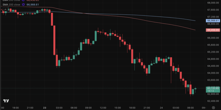 Bitcoin cae a 63.000 dólares: alarma en el mercado o oportunidad oculta?