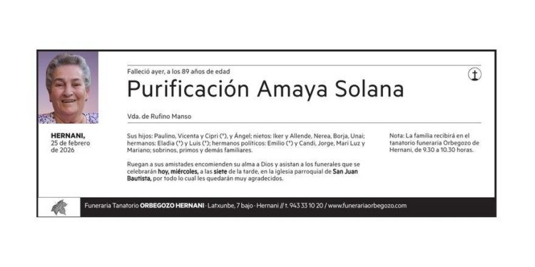 Descubre la fascinante historia de Purificación Amaya Solana, una vida marcada por la pasión y el talento. 1 Descubre la fascinante historia de Purificación Amaya Solana, una vida marcada por la pasión y el talento.