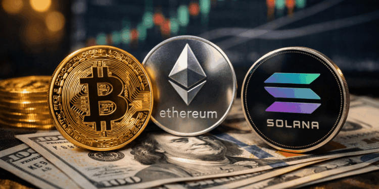 Bitcoin sorprende con un rebote: ¿qué pasará con Ether y Solana?