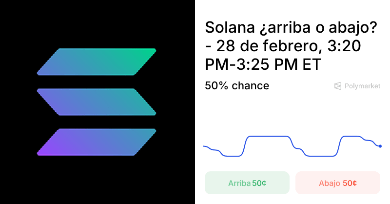 ¿Hacia dónde se inclina Solana: Ascenso o descenso?